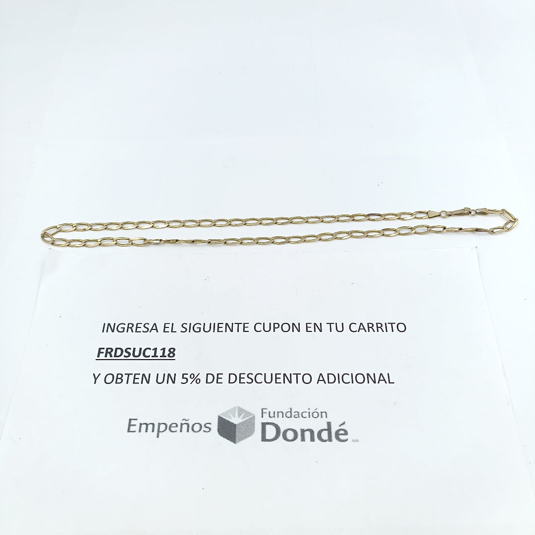 CADENA ORO 14 K 14.6 GRMS (SEMINUEVO)