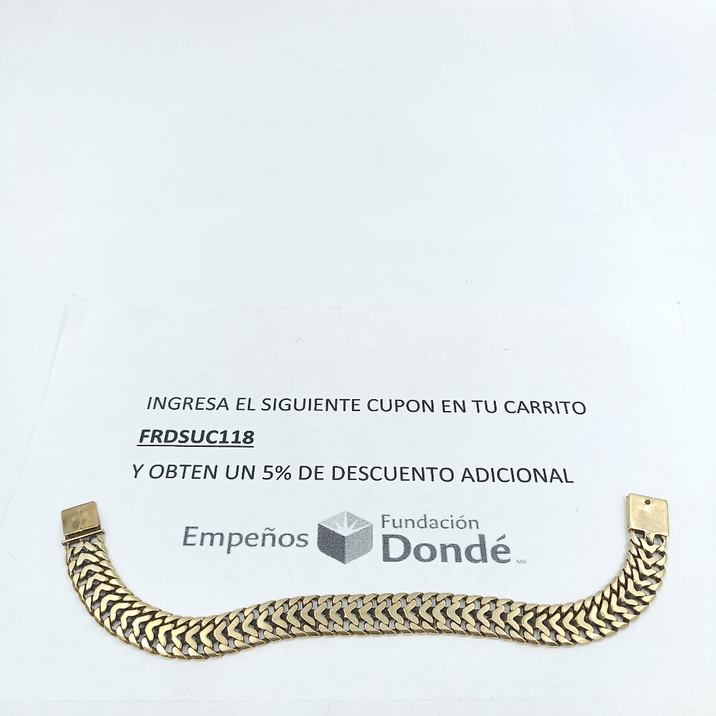 PULSERA ORO 10 K 29.9 GRMS (SEMINUEVO)