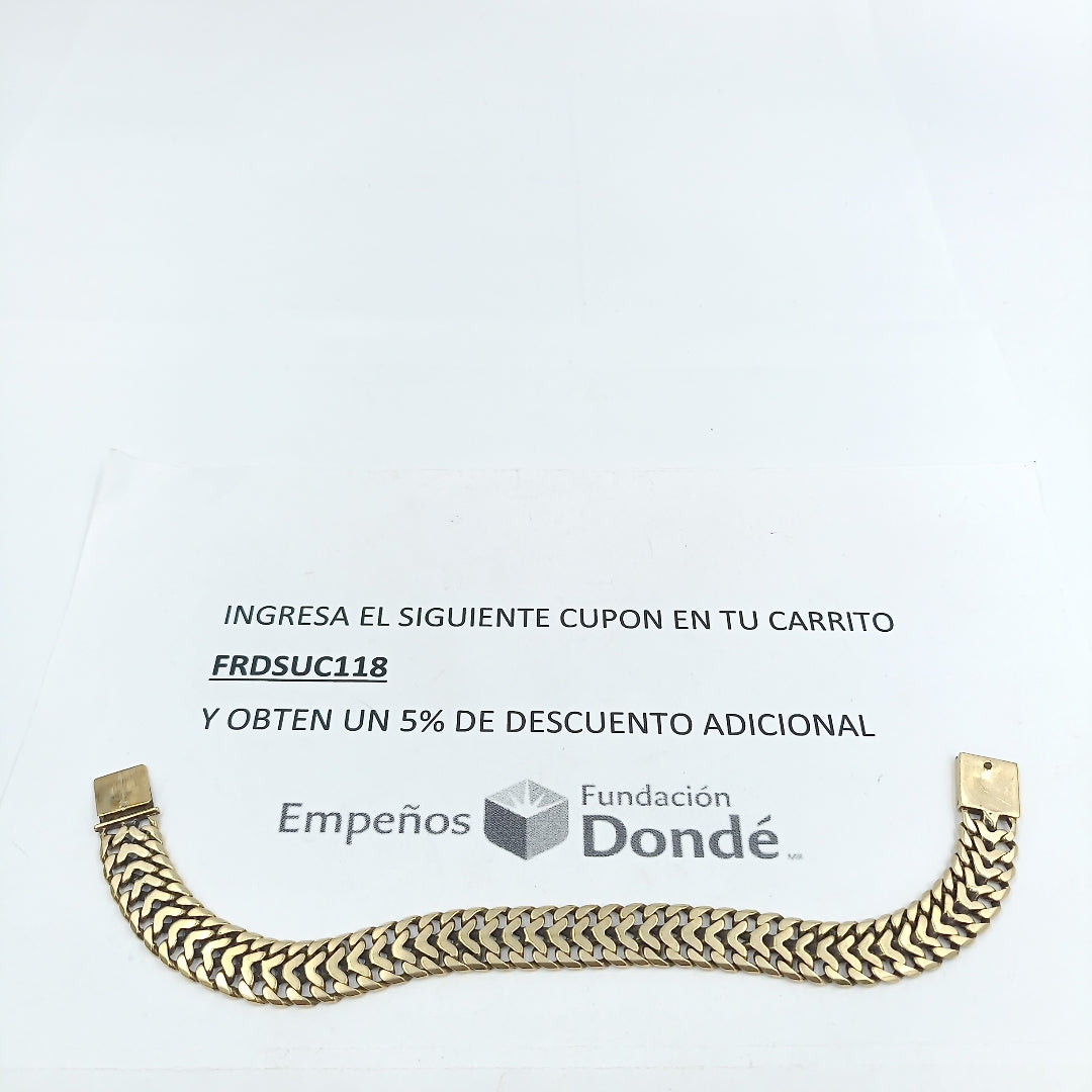 PULSERA ORO 10 K 29.9 GRMS (SEMINUEVO)