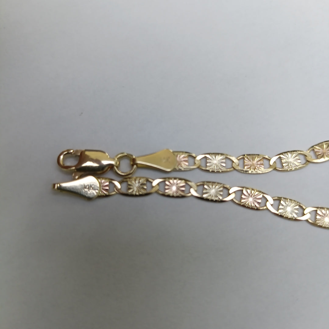 PULSERA GUCHI 14K 18 CM 3.1 GR (NUEVO)