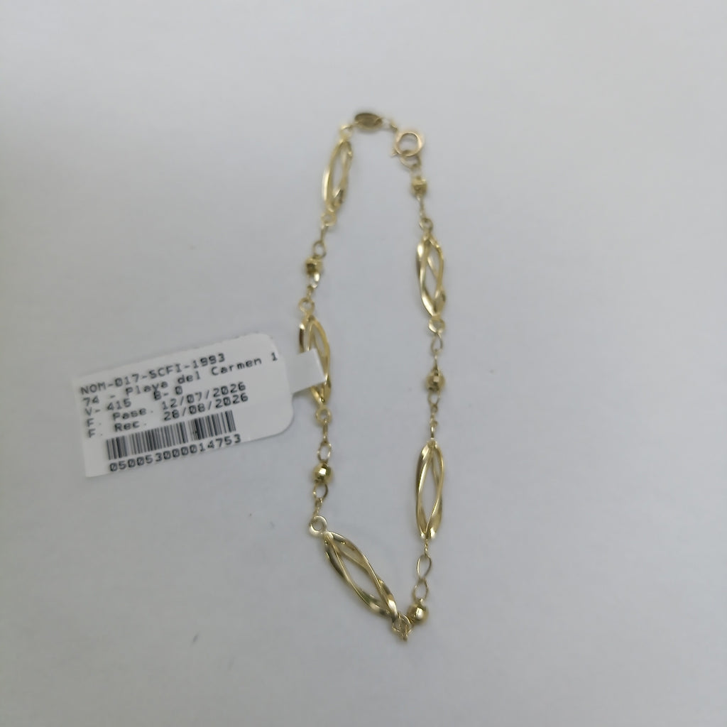 PULSERA ESPECIAL 14K 18 CM 2.1 GR (NUEVO)