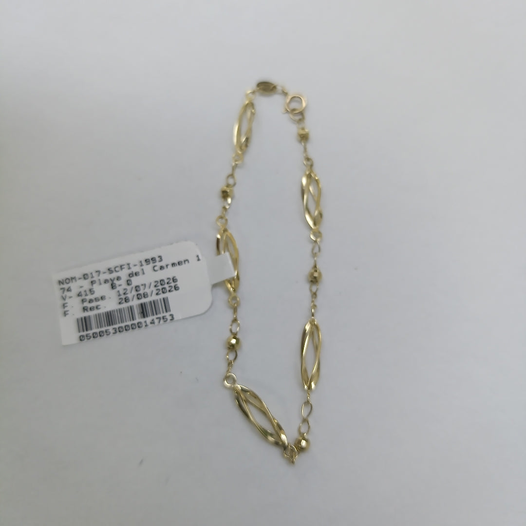 PULSERA ESPECIAL 14K 18 CM 2.1 GR (NUEVO)