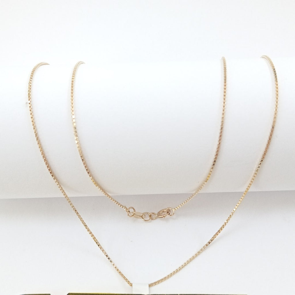 CADENA VENECIANO 14K 55 CM 2.4 GR (NUEVO)