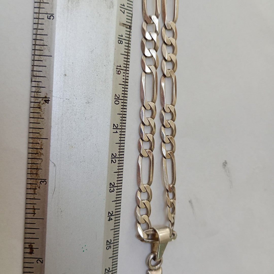 CADENA, CRUCIFIJO PLATA 31.2 GRMS (SEMINUEVO)