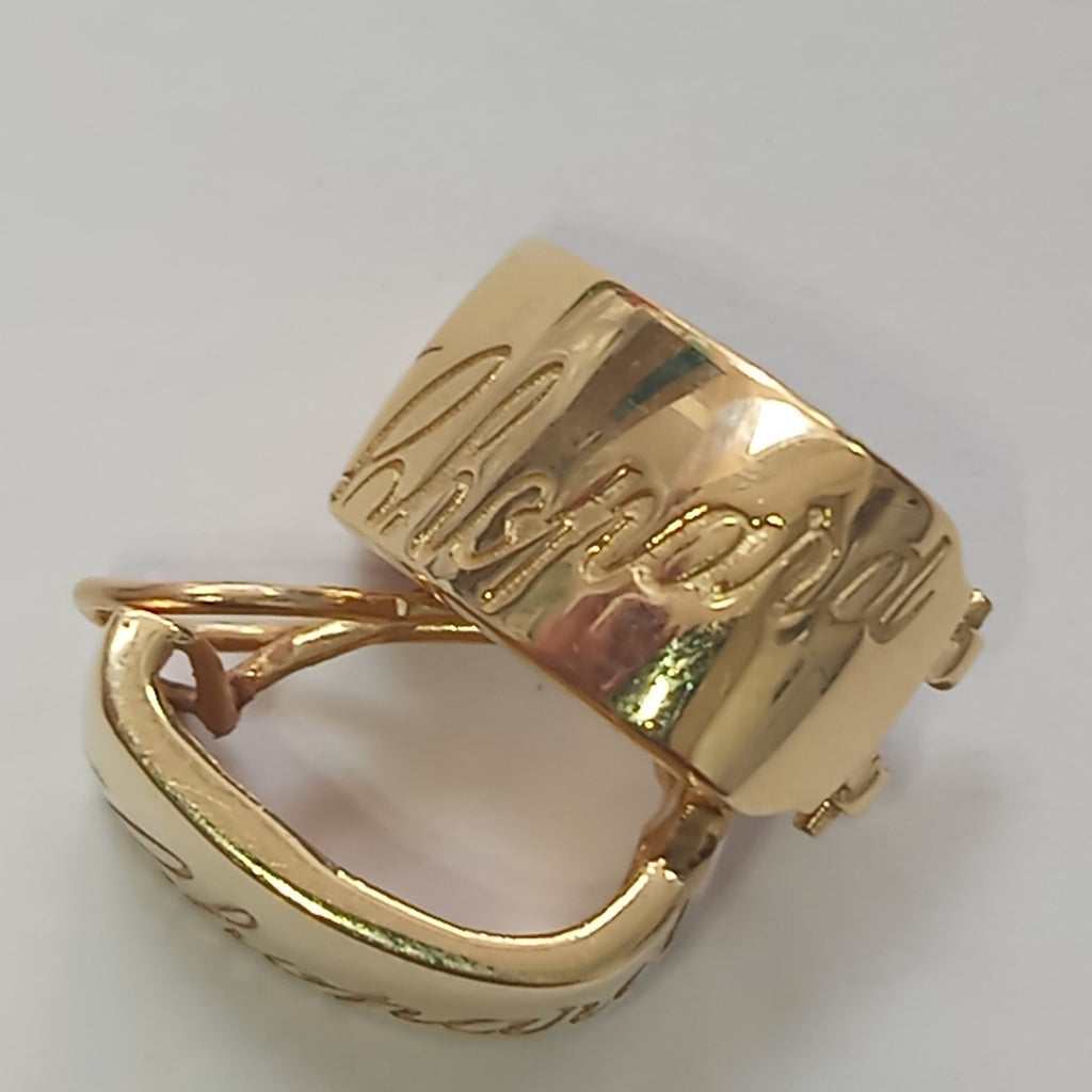 ARETES PAR ORO 14 K 6,00 GRMS (SEMINUEVO)