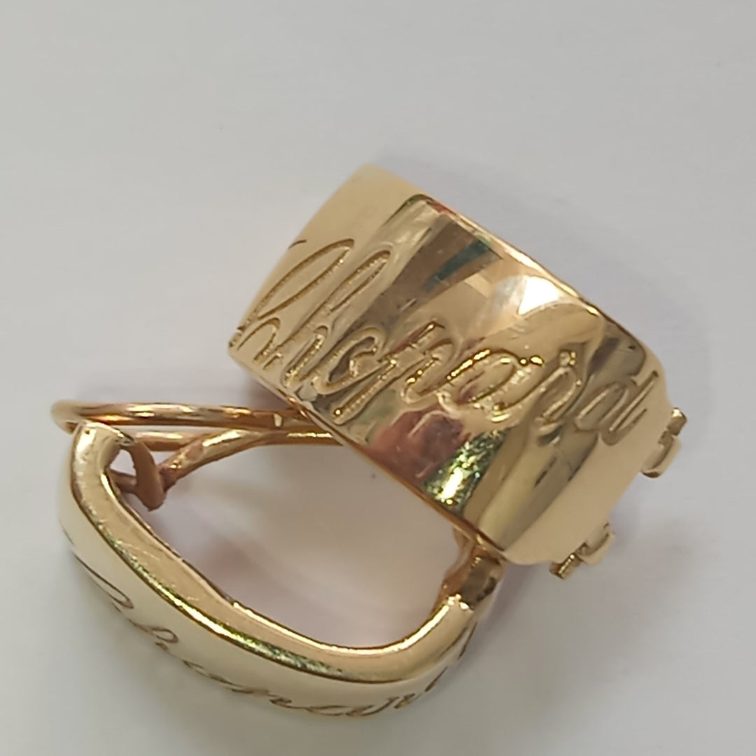 ARETES PAR ORO 14 K 6,00 GRMS (SEMINUEVO)