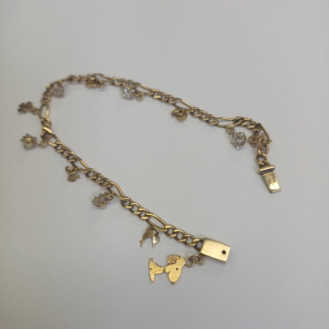 PULSERA ORO 10 K 7.6 GRMS (SEMINUEVO)
