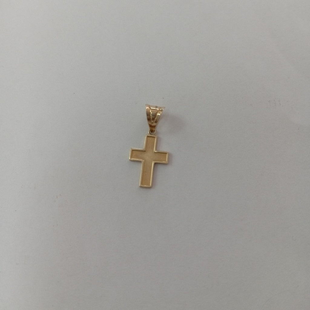 CRUZ,DIJE ORO 14 K 0,70 GRMS (SEMINUEVO)