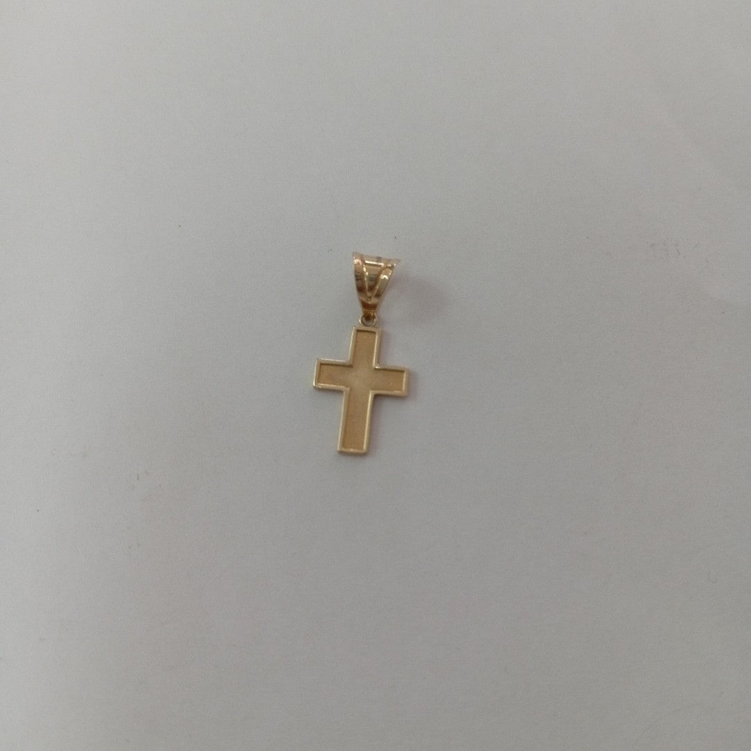 CRUZ,DIJE ORO 14 K 0,70 GRMS (SEMINUEVO)
