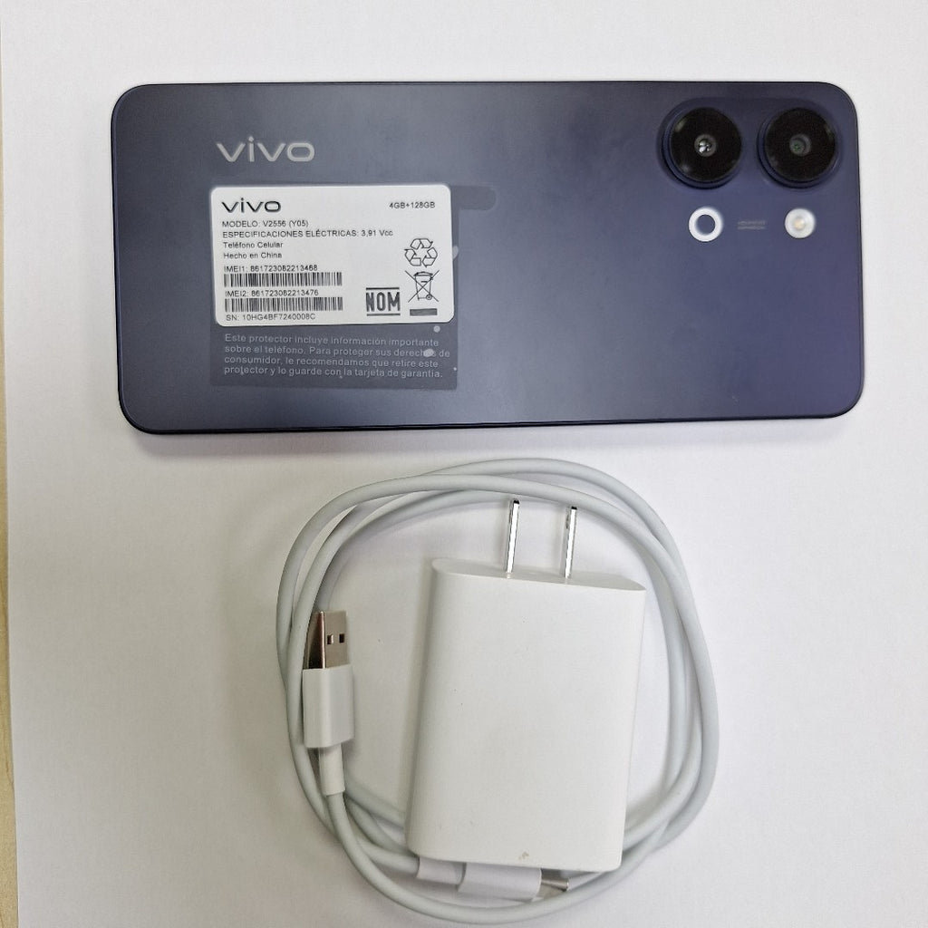 CELULAR VIVO Y05 V2556 (2026) 128 GB 4 GB RAM (SEMINUEVO)