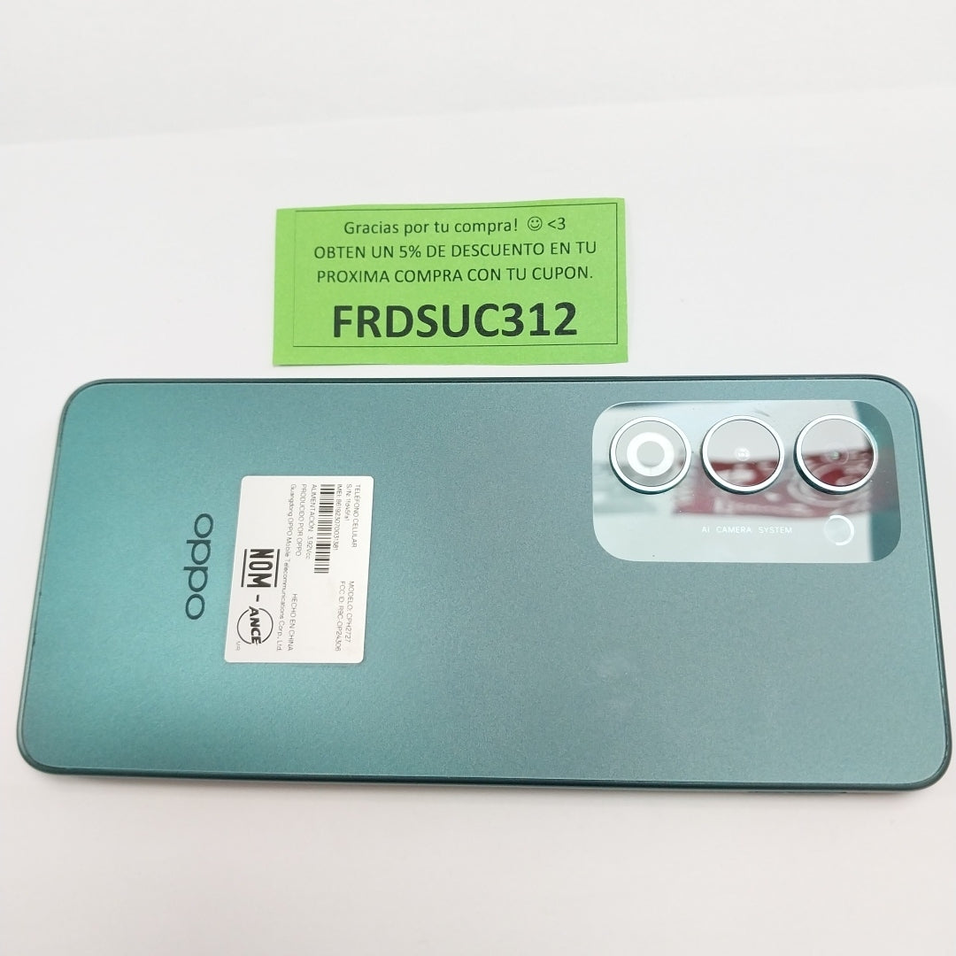 CELULAR OPPO A5 CPH2727 (2025) 256 GB 4 GB RAM (SEMINUEVO)