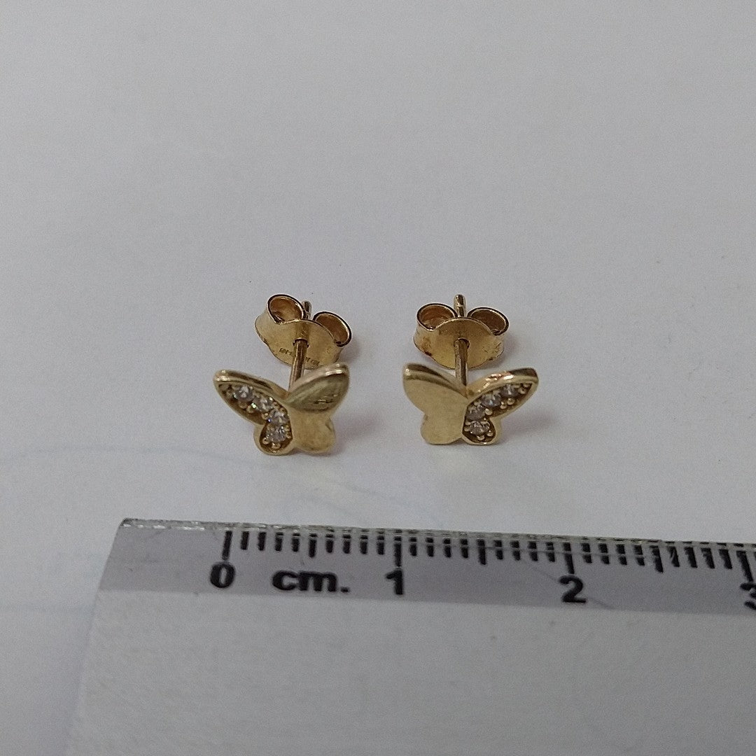 BROQUELES PAR ORO 10 K 1 GRMS (SEMINUEVO)
