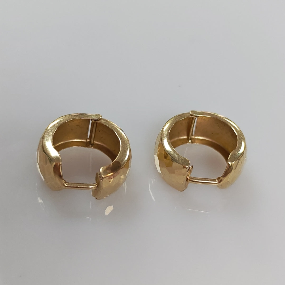 ARRACADAS PAR ORO 14 K 2,00 GRMS (SEMINUEVO)