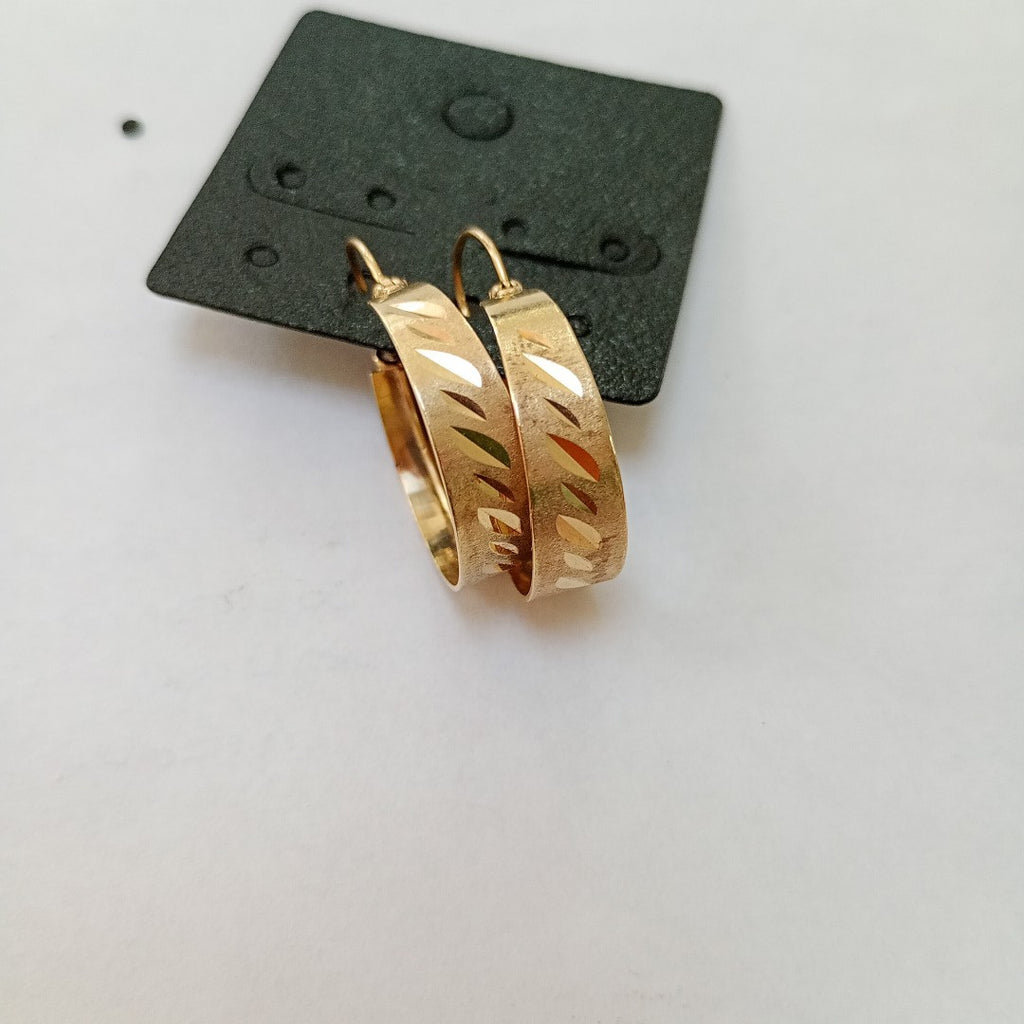 ARRACADAS PAR ORO 14 K 4,70 GRMS (SEMINUEVO)