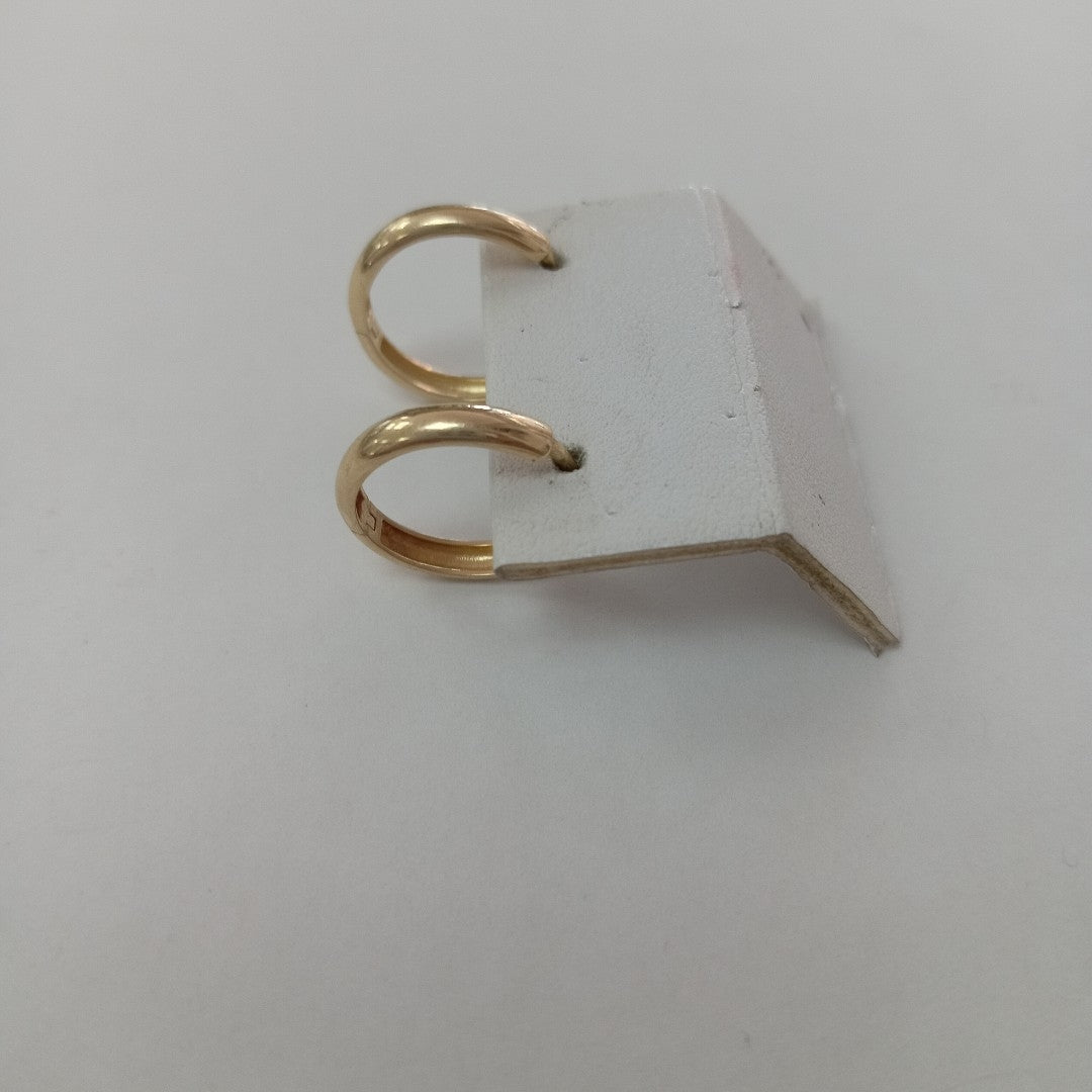 ARRACADAS PAR ORO 14 K 2,00 GRMS (SEMINUEVO)