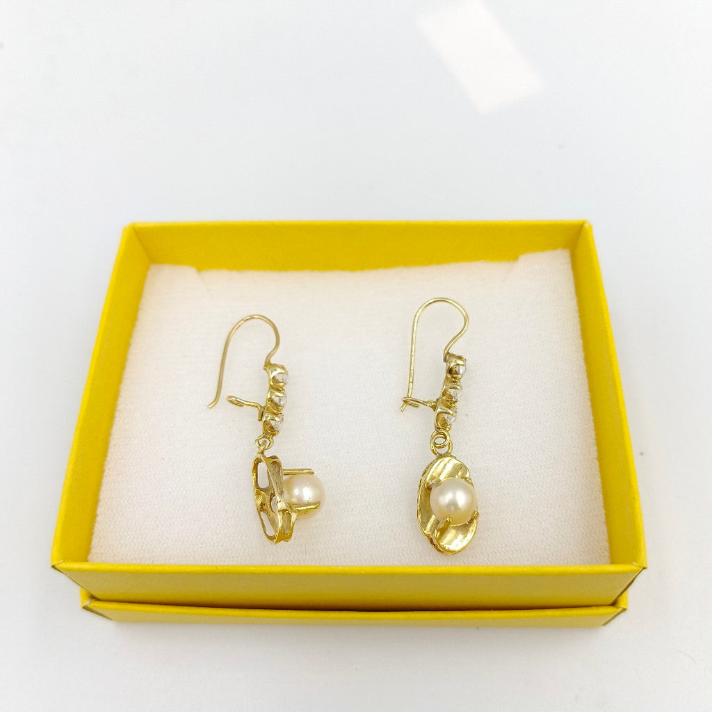 ARETES PAR ORO 10 K 5.1 GRMS (SEMINUEVO)
