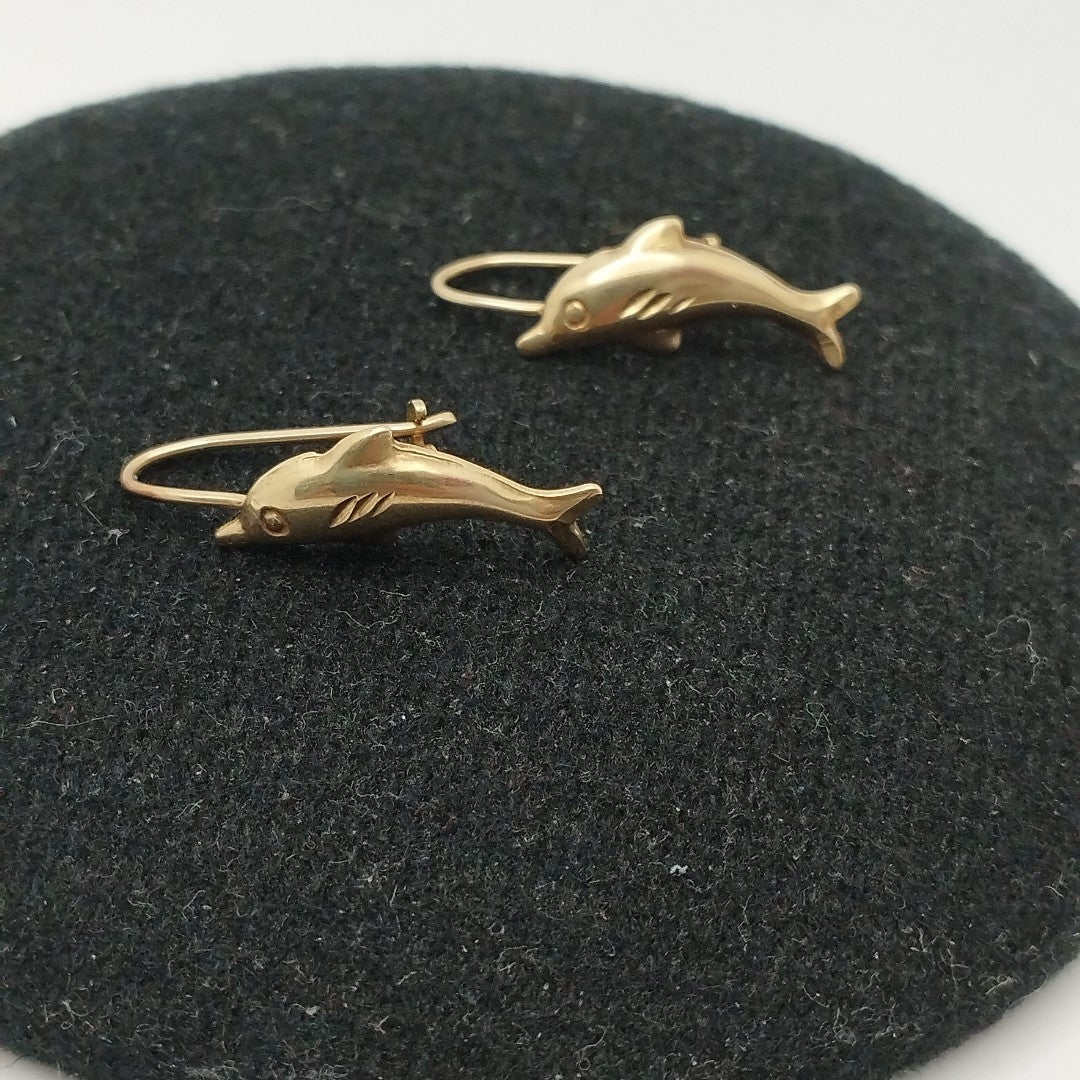 ARETES PAR ORO 10 K 1.2 GRMS (SEMINUEVO)