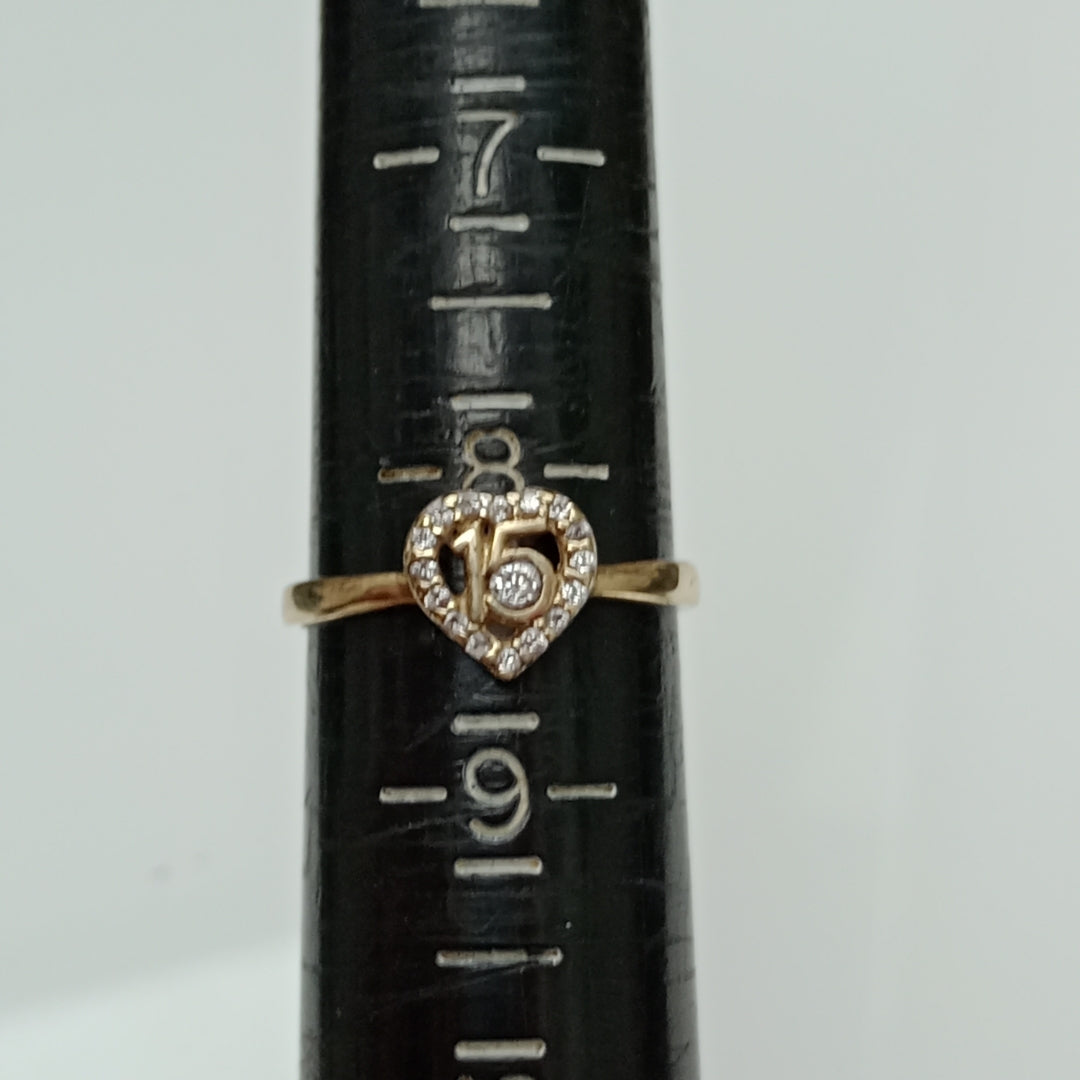 ANILLO ORO 10 K 1,70 GRMS (SEMINUEVO)