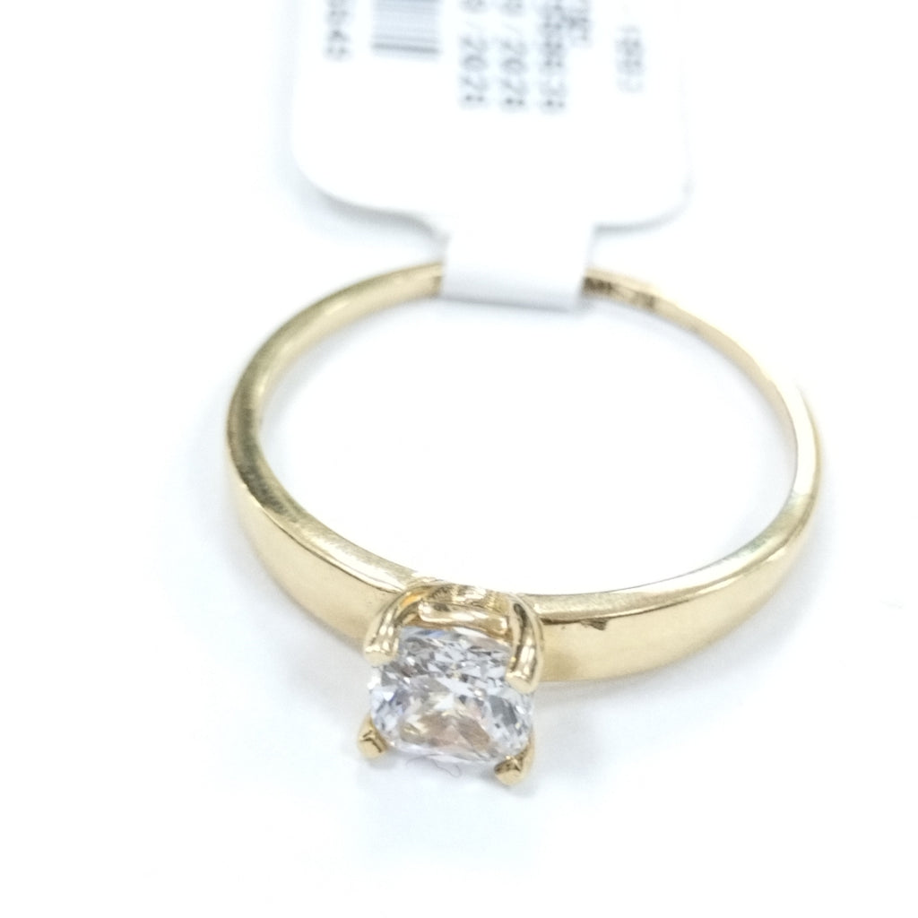 ANILLITO,SOLITARIO ORO 14 K 1,50 GRMS (SEMINUEVO)
