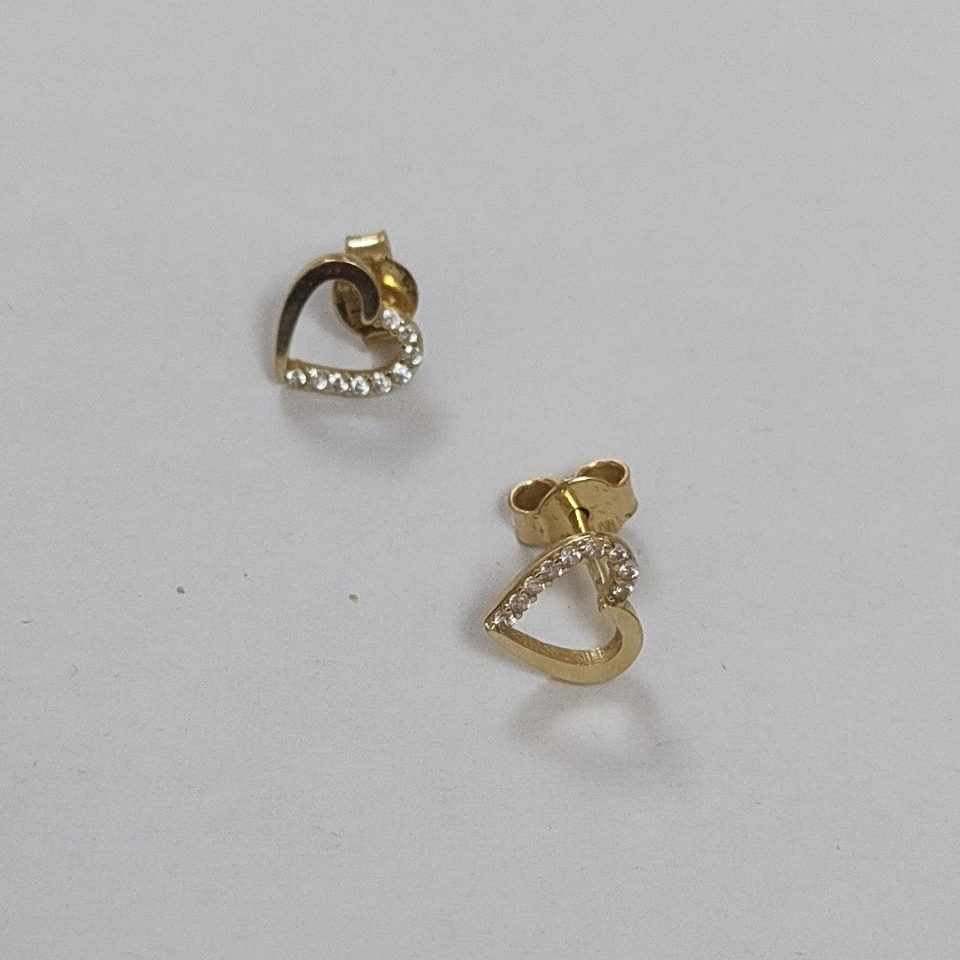 BROQUELES PAR ORO 14 K 1 GRMS (SEMINUEVO)
