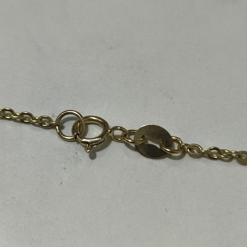 PULSERA ESPECIAL C MARIPOSAS 14K 18 CM 1.7 GR (NUEVO)