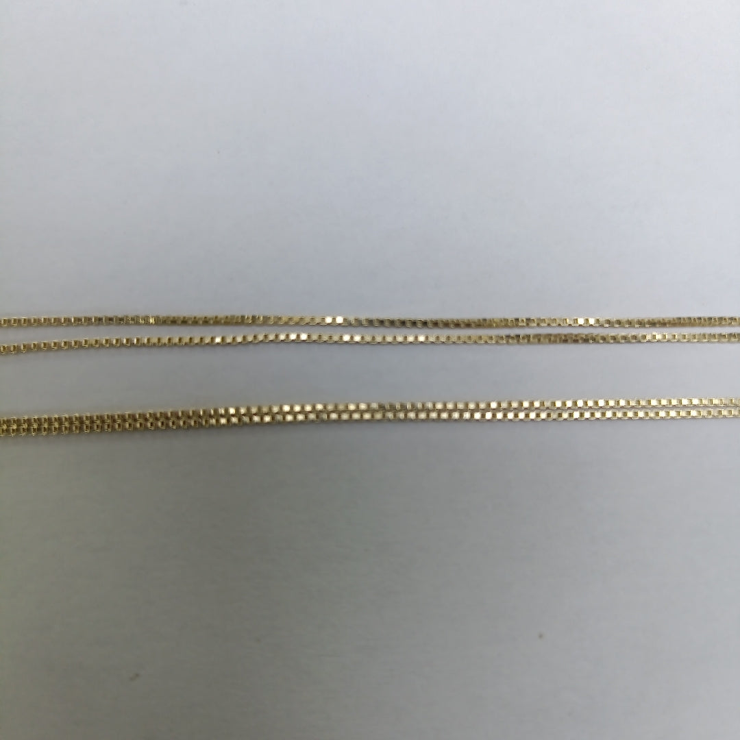 CADENA VENECIANO 14K 55 CM 1.8 GR (NUEVO)