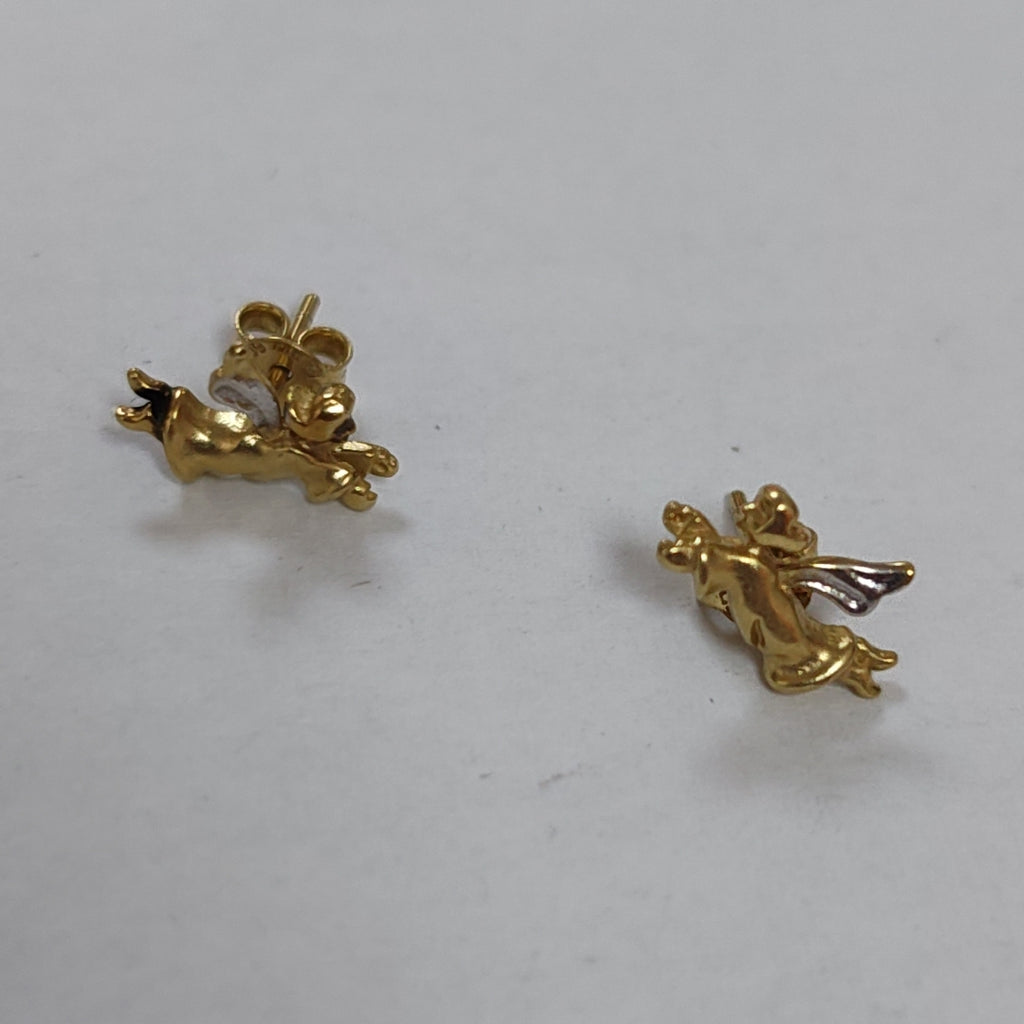 BROQUELES PAR ORO 14 K 1.9 GRMS (SEMINUEVO)