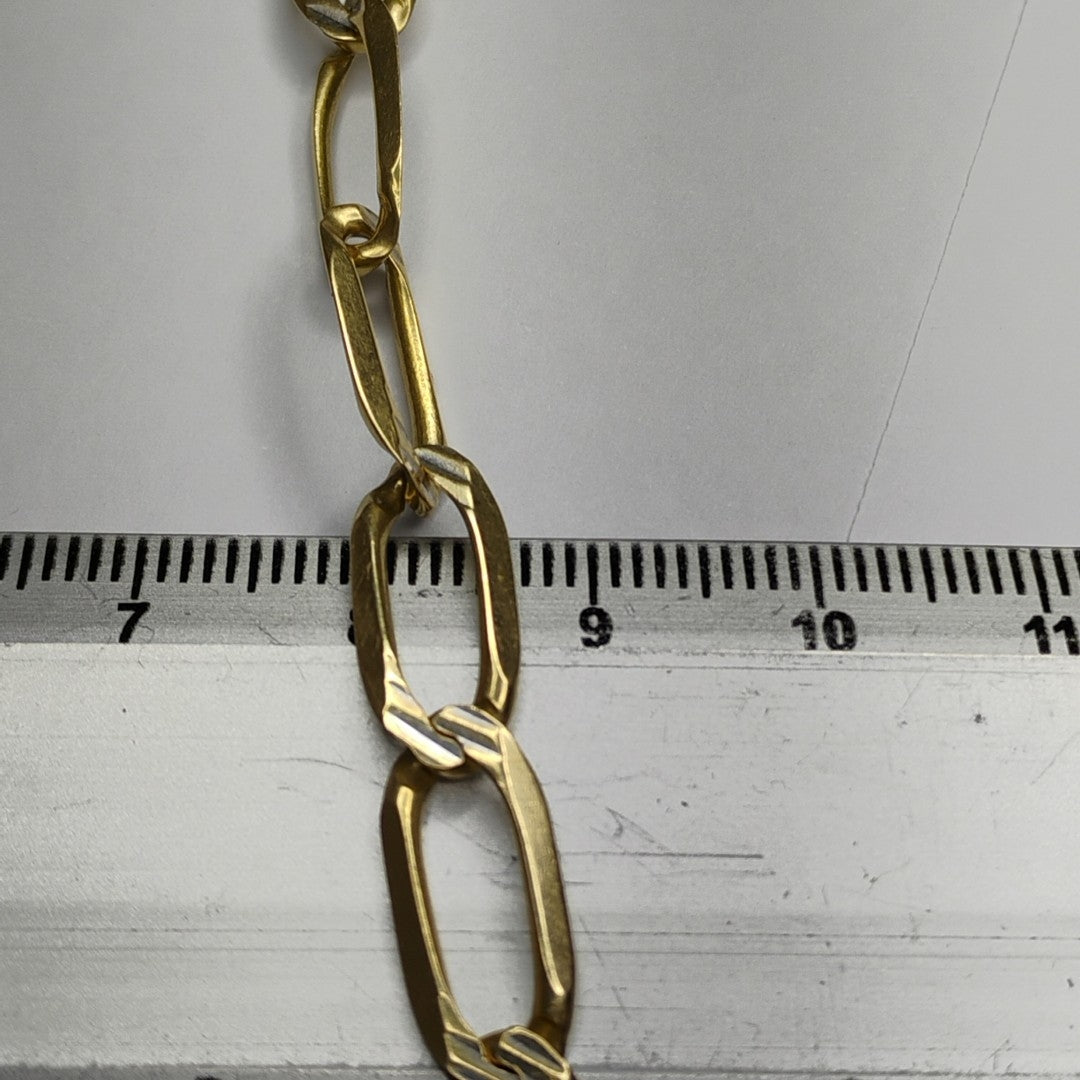 PULSERA ORO, RODIADO 14 K 11.3 GRMS (SEMINUEVO)