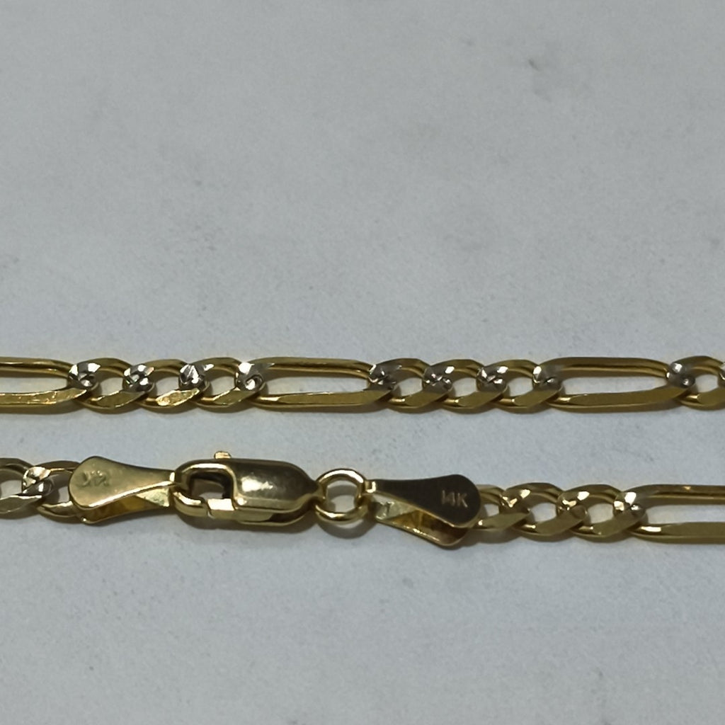 PULSERA 3X1 14K 21 CM 4.5 GR (NUEVO)