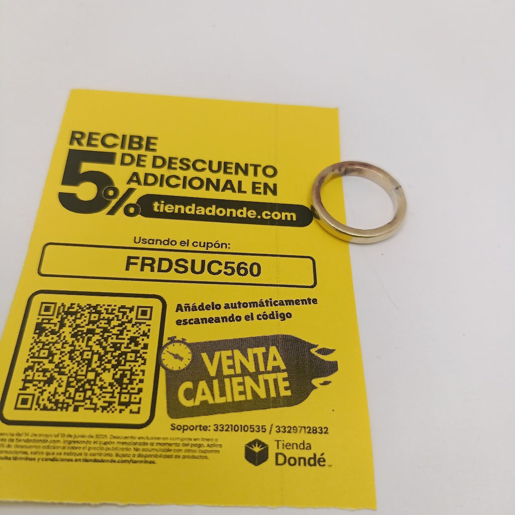 ARGOLLA ORO 8 K 6 GRMS (SEMINUEVO)