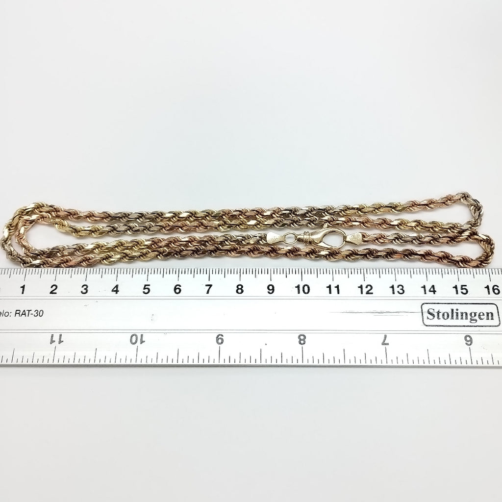 CADENA ORO 14 K 40.2 GRMS (SEMINUEVO)