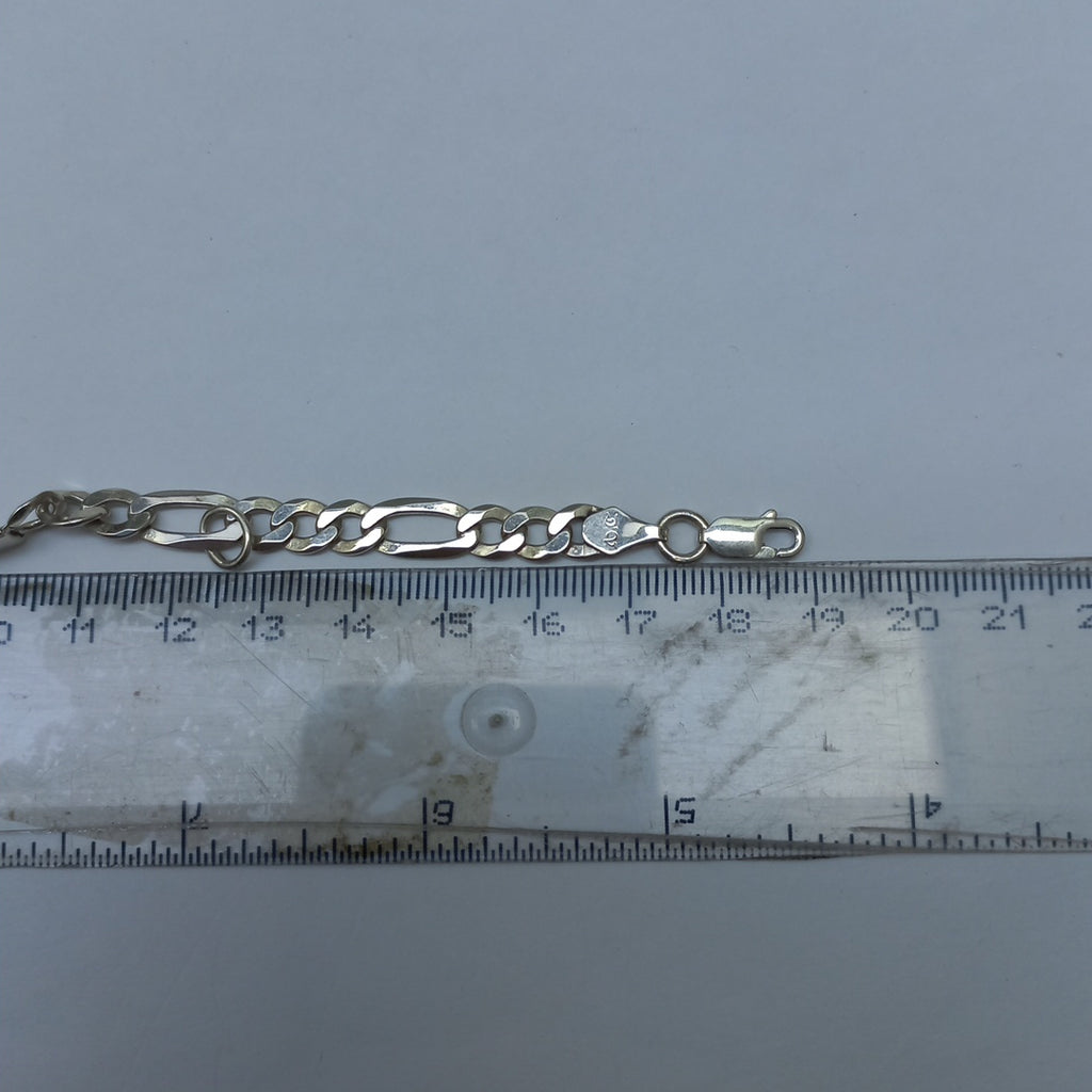 DIJE, ESCLAVA, PULSERA PLATA 16.2 GRMS (SEMINUEVO)