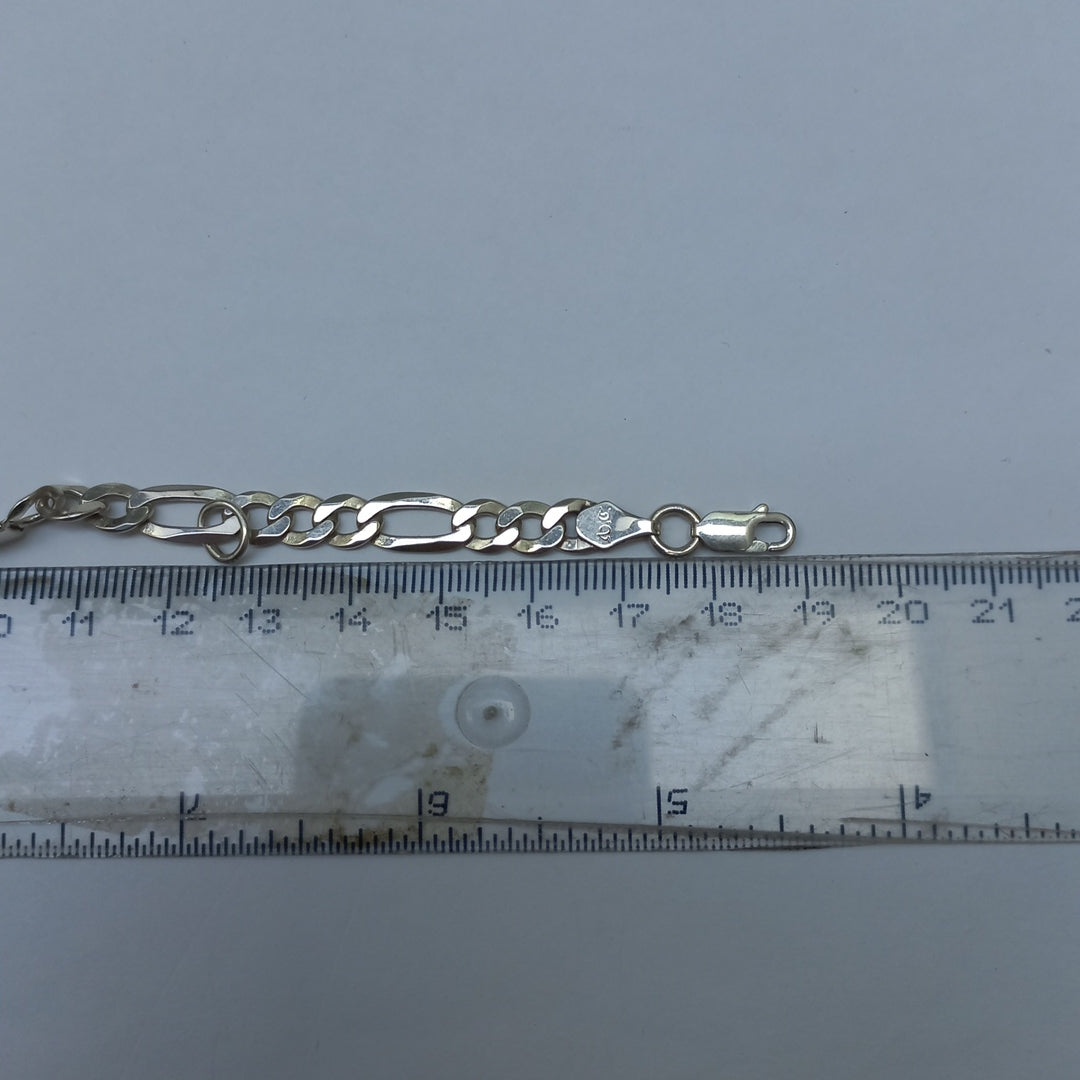 DIJE, ESCLAVA, PULSERA PLATA 16.2 GRMS (SEMINUEVO)