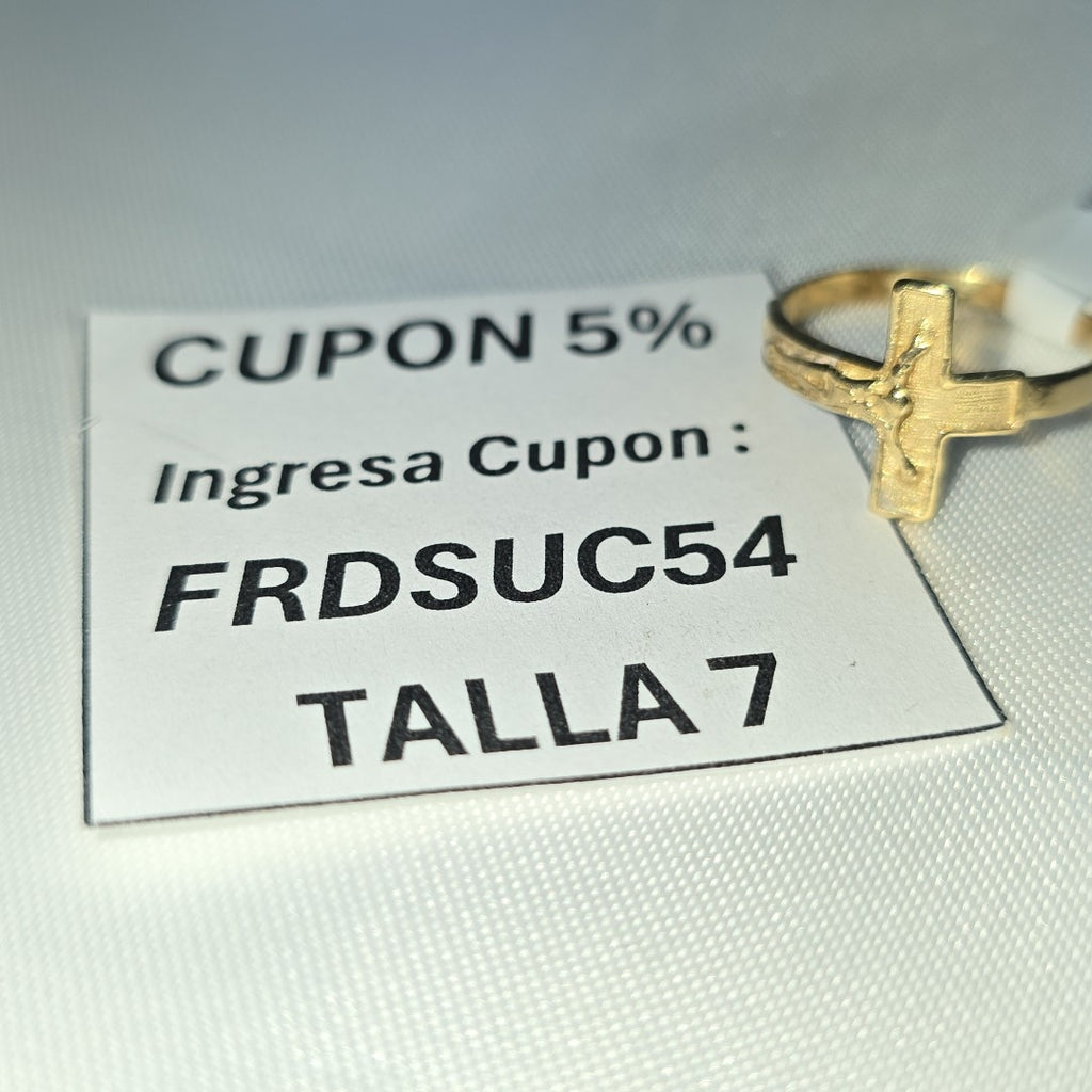 ANILLO ORO 14 K 1.7 GRMS (SEMINUEVO)