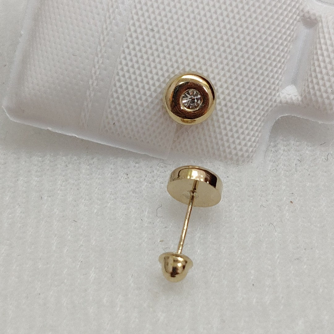 BROQUELES BROQUEL C CIRCONIA 14K 0.27 GR (NUEVO)