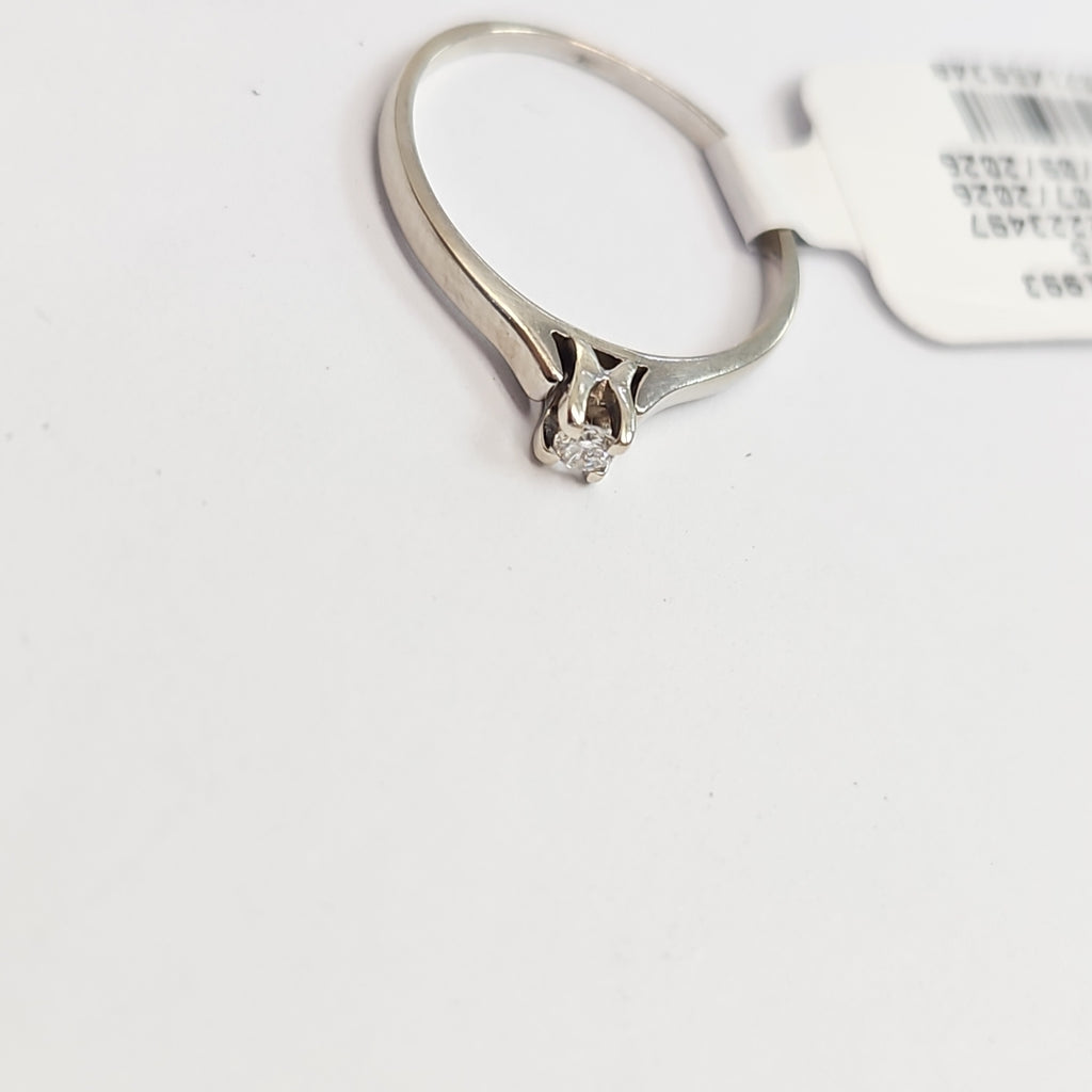 ANILLITO ORO,ORO BLANCO 14 K 1,50 GRMS (SEMINUEVO)