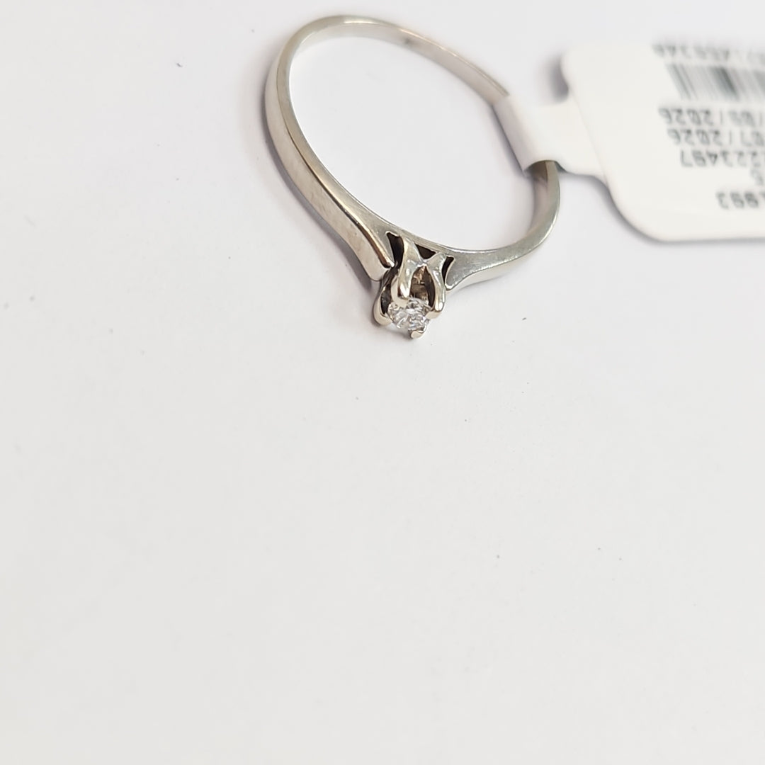 ANILLITO ORO,ORO BLANCO 14 K 1,50 GRMS (SEMINUEVO)