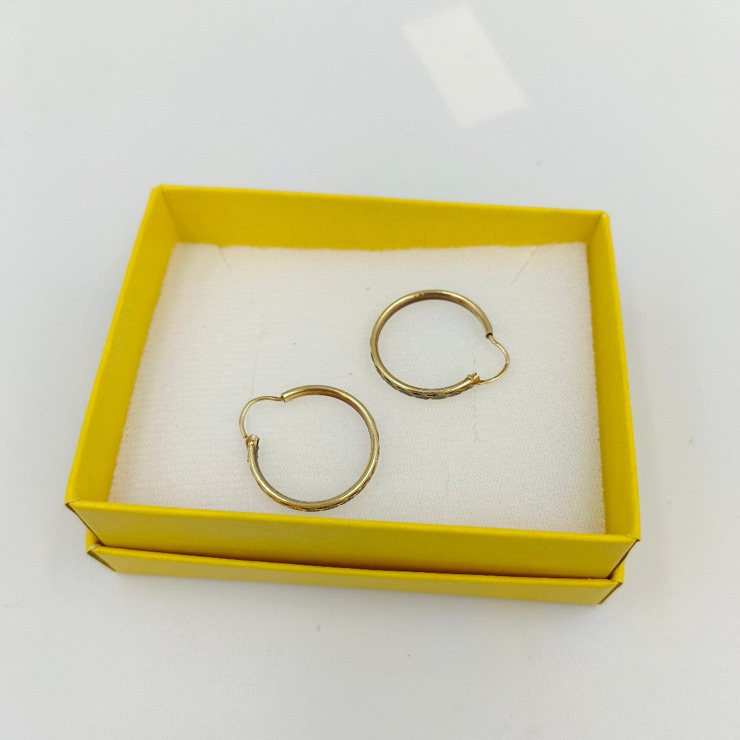 ARRACADAS PAR ORO 10 K 1,70 GRMS (SEMINUEVO)