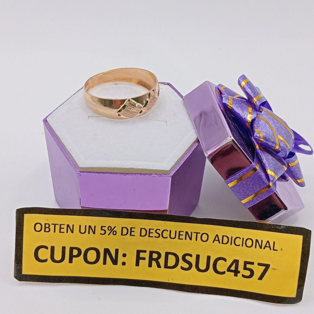 ANILLO ORO 14 K 1,90 GRMS (SEMINUEVO)