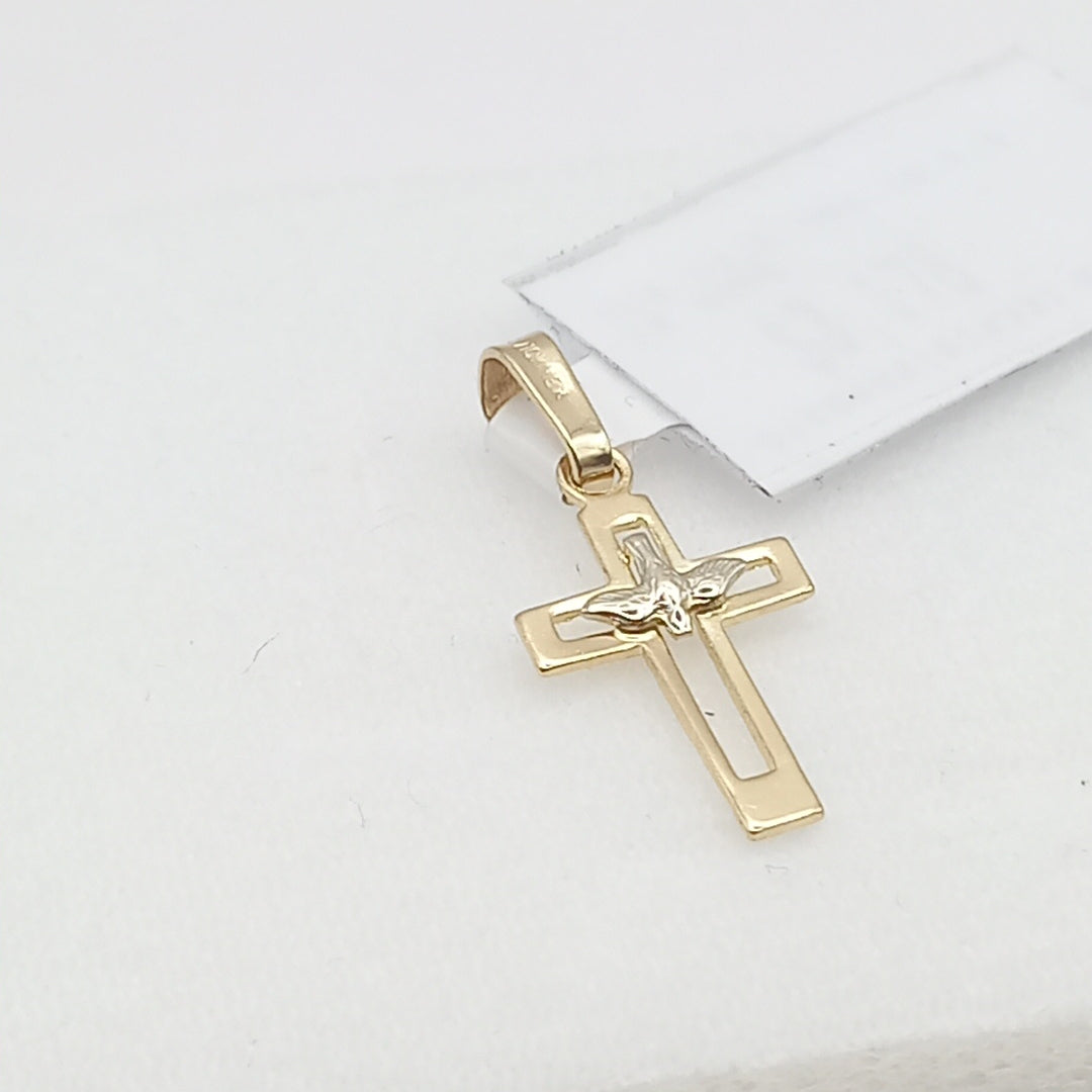 CRUZ,DIJE ORO 10 K 0,60 GRMS (SEMINUEVO)