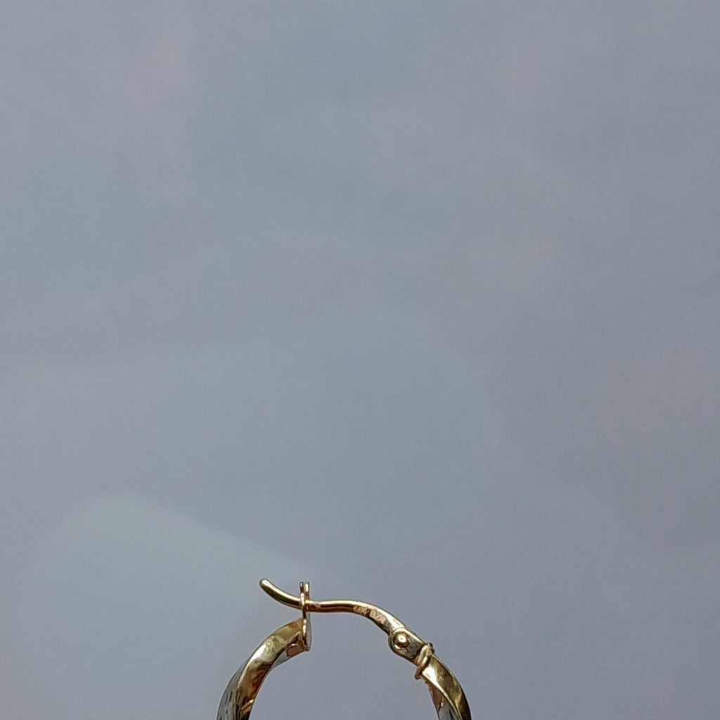 ARRACADAS PAR ORO 14 K 1 GRMS (SEMINUEVO)