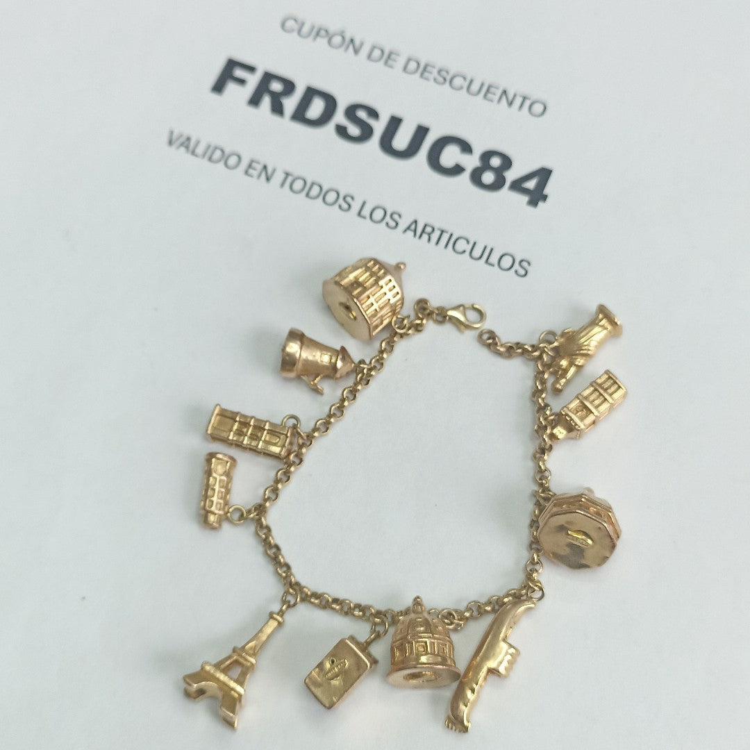 PULSERA ORO 14 K 14,60 GRMS (SEMINUEVO)