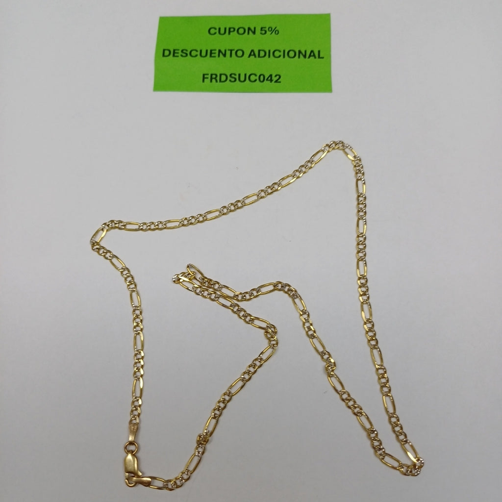 CADENA ORO 14 K 7.7 GRMS (SEMINUEVO)