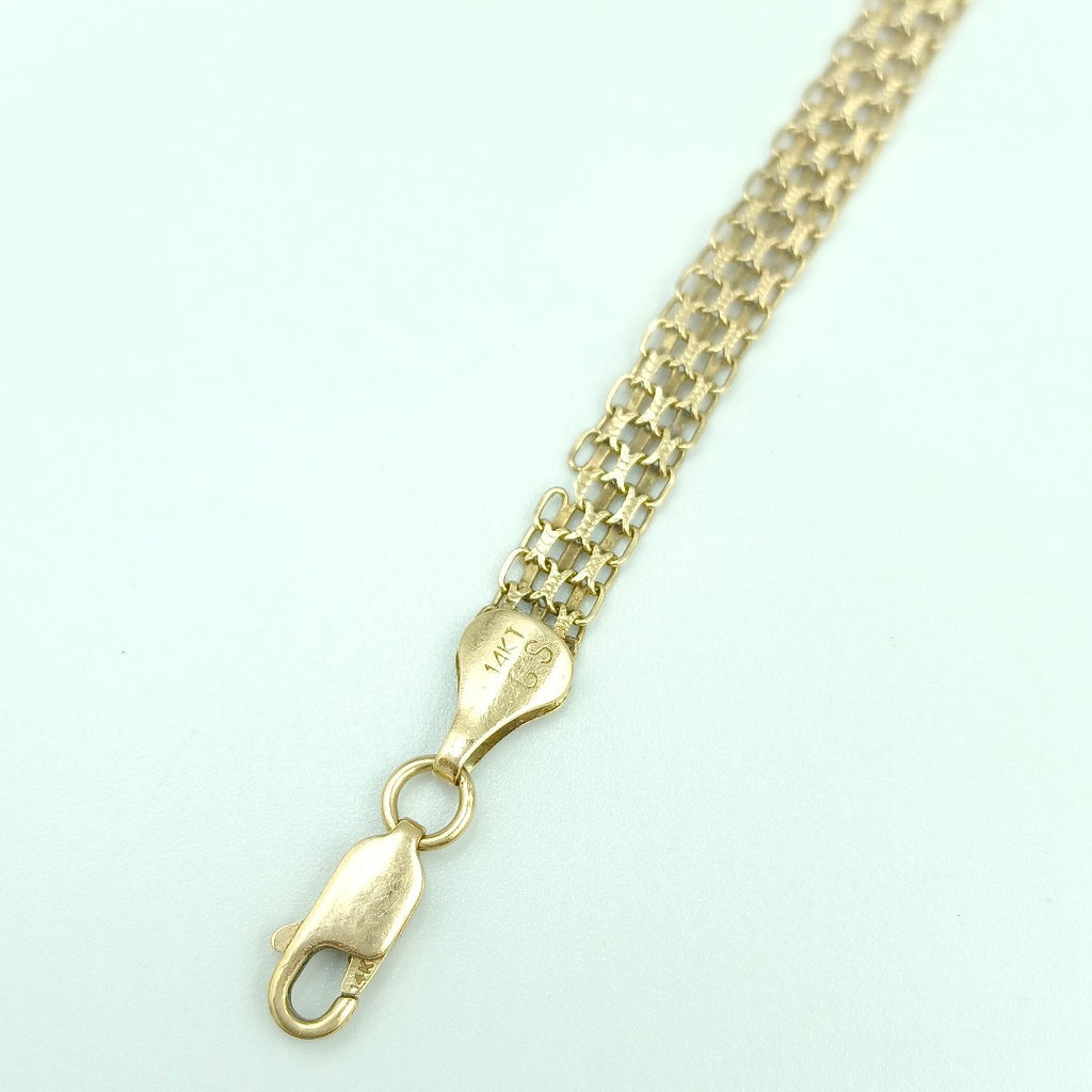 PULSERA ORO 14 K 4.3 GRMS (SEMINUEVO)