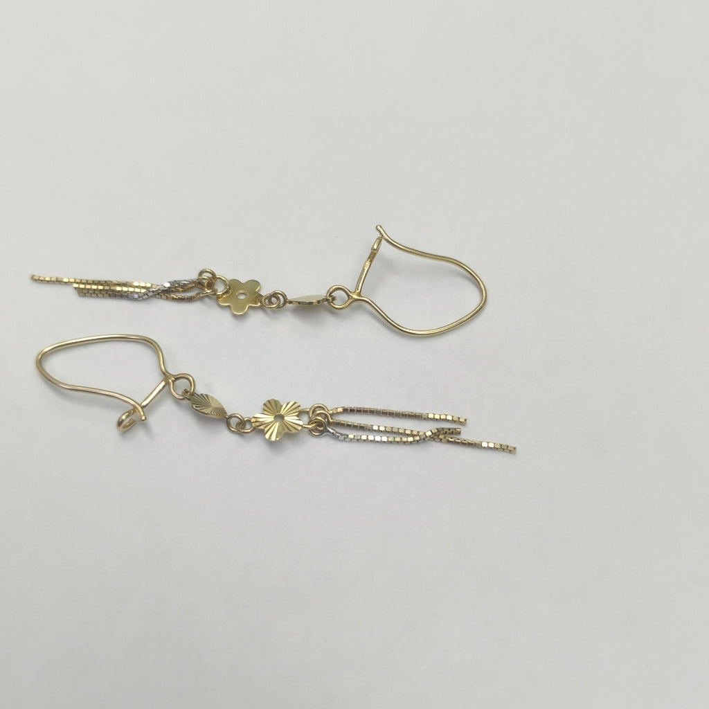 ARETES PAR ORO 10 K 1.1 GRMS (SEMINUEVO)