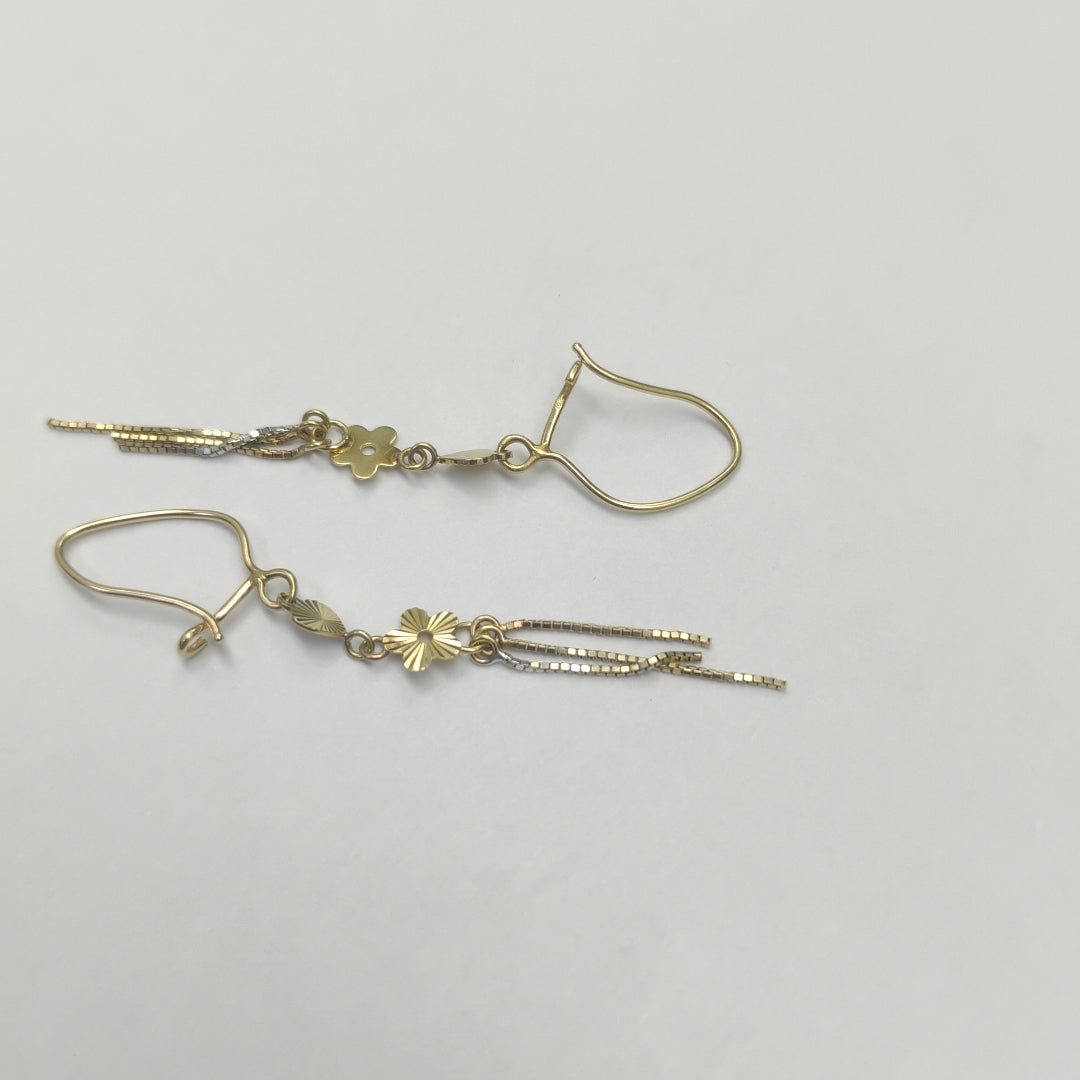 ARETES PAR ORO 10 K 1.1 GRMS (SEMINUEVO)