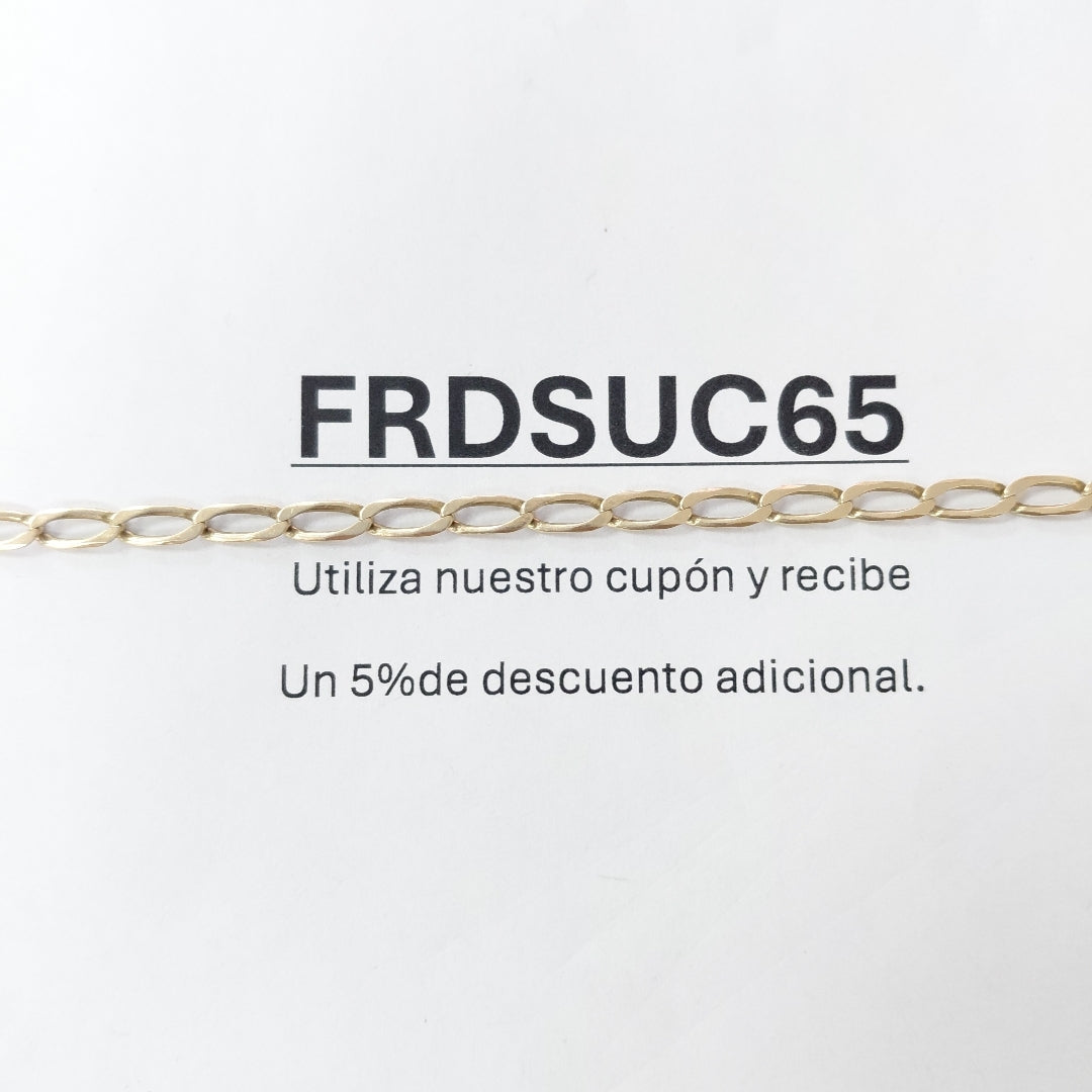 PULSERA ORO 10 K 3.7 GRMS (SEMINUEVO)