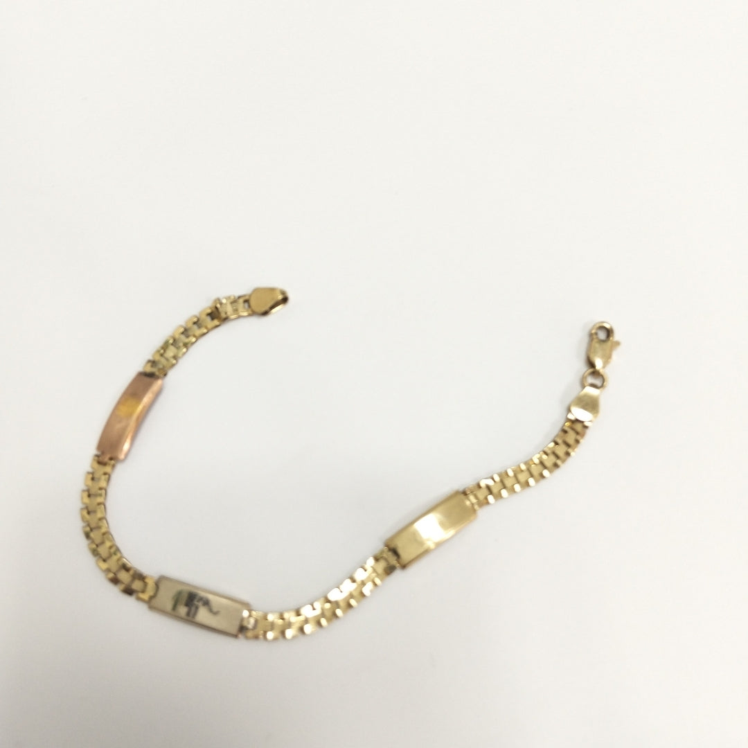 PULSERA ORO 14 K 3.9 GRMS (SEMINUEVO)