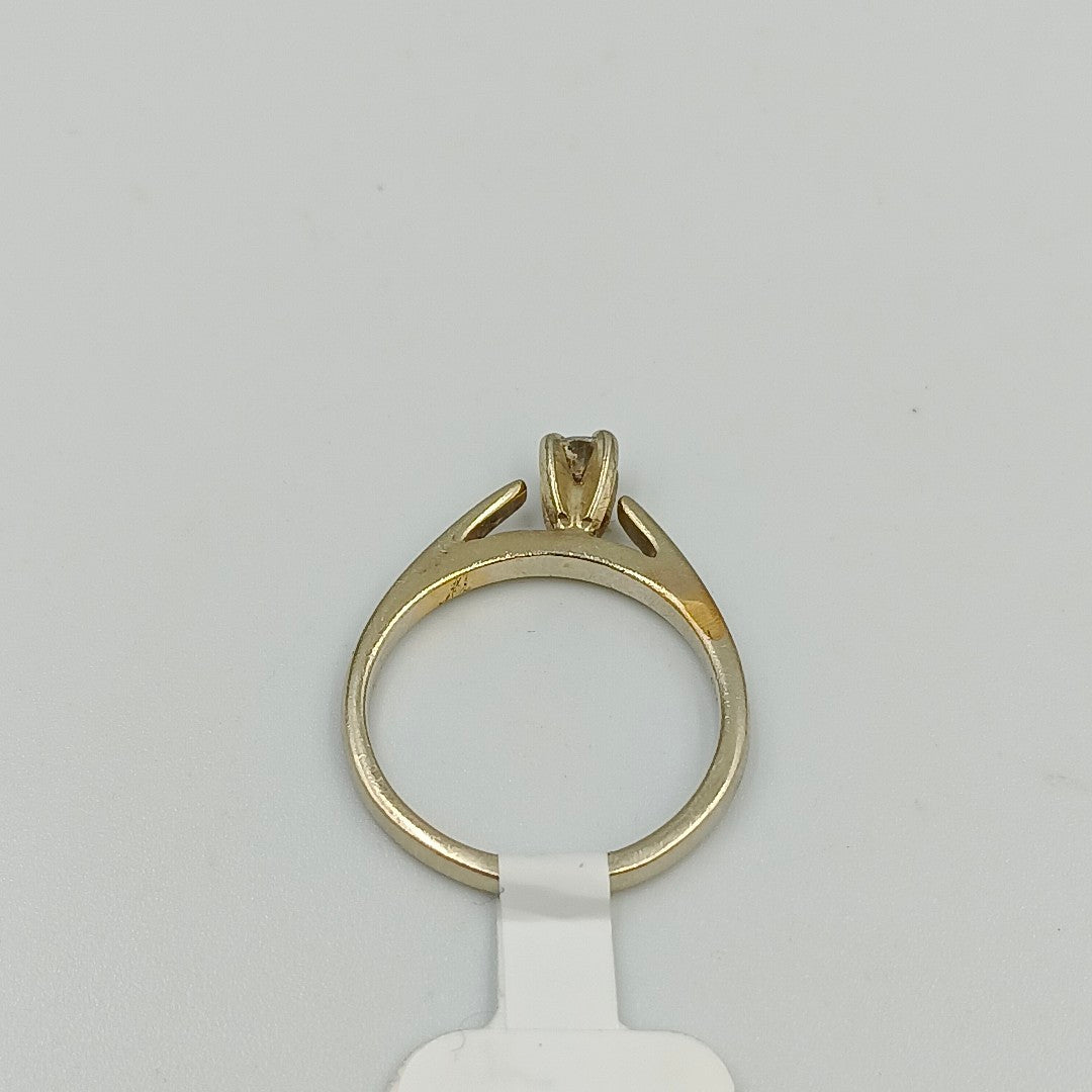 SOLITARIO ORO 14 K 2.7 GRMS (SEMINUEVO)