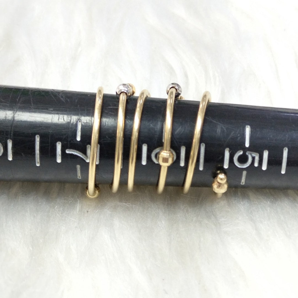 ANILLO ORO 14 K 5 GRMS (SEMINUEVO)